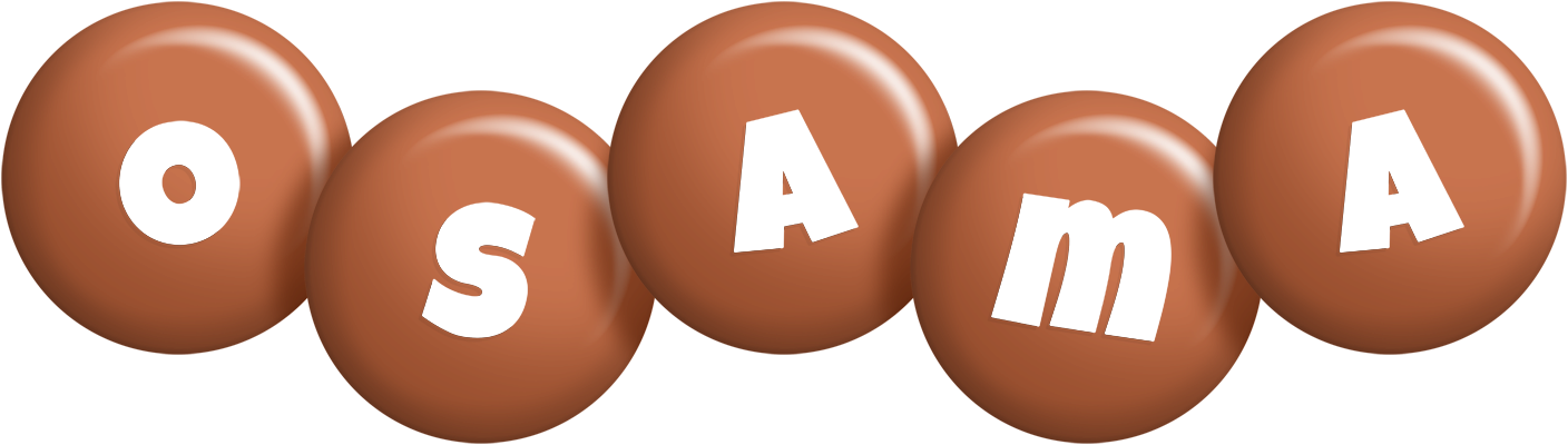 Osama candy-brown logo