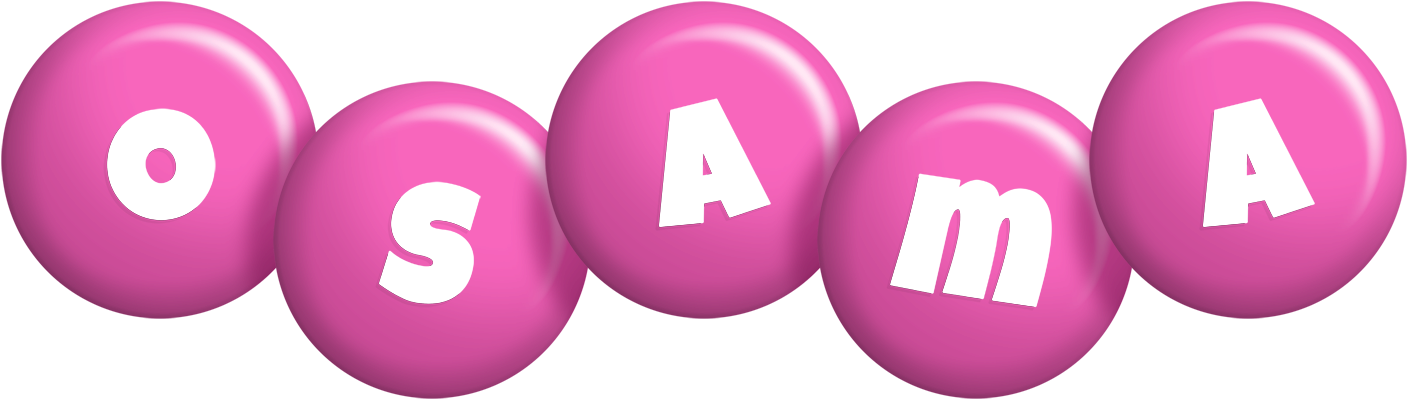 Osama candy-pink logo
