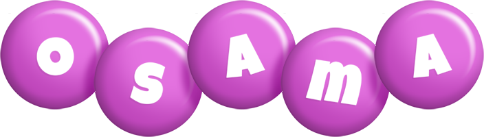 Osama candy-purple logo