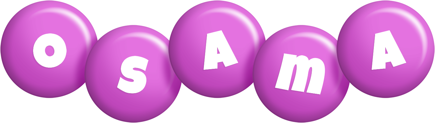 Osama candy-purple logo
