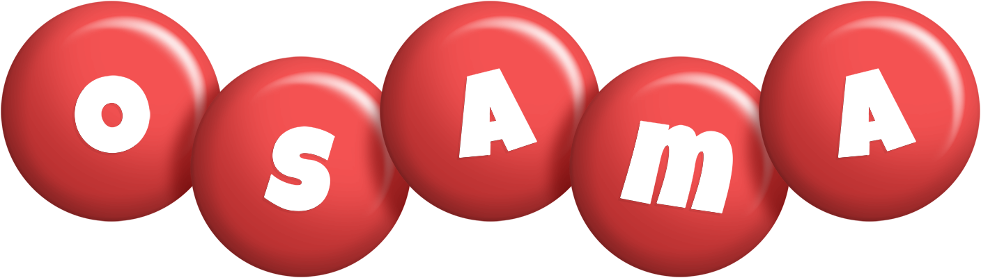 Osama candy-red logo