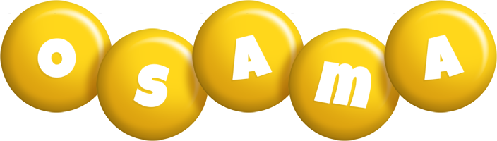 Osama candy-yellow logo
