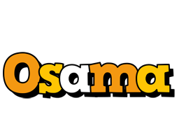 Osama cartoon logo