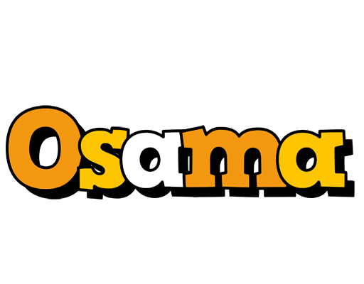Osama cartoon logo