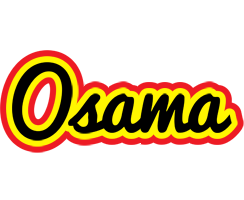 Osama flaming logo