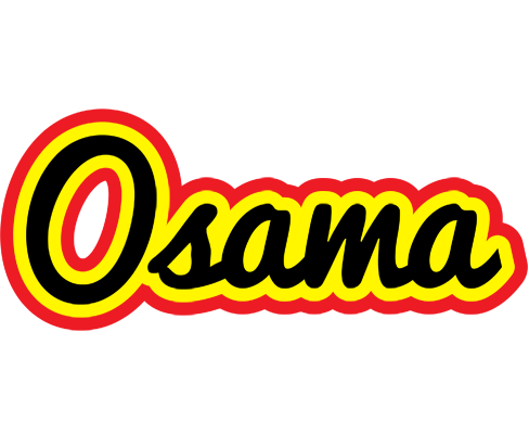 Osama flaming logo