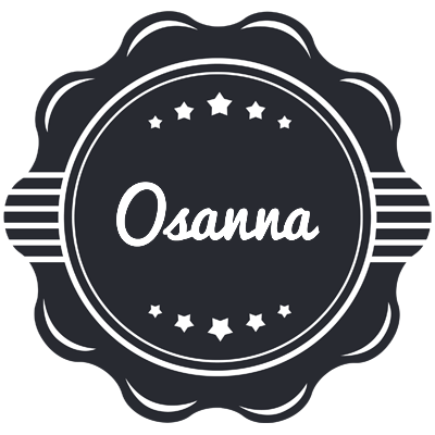 Osanna badge logo