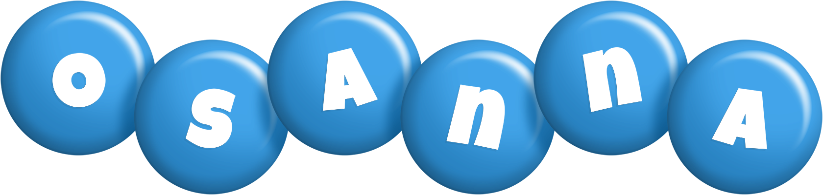Osanna candy-blue logo