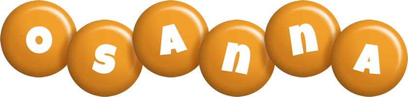 Osanna candy-orange logo