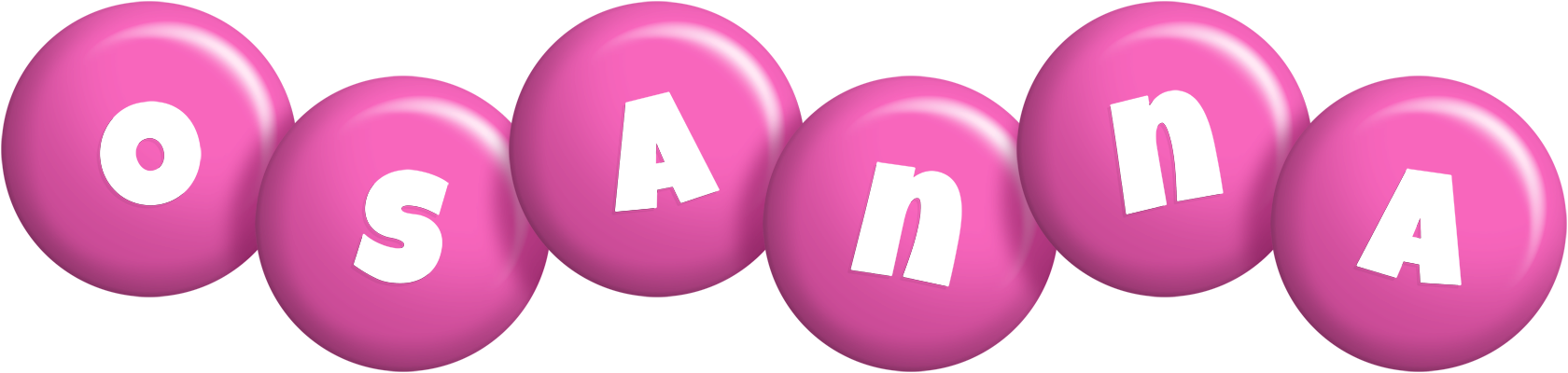 Osanna candy-pink logo