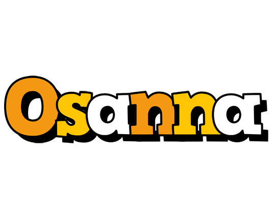 Osanna cartoon logo