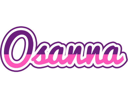 Osanna cheerful logo