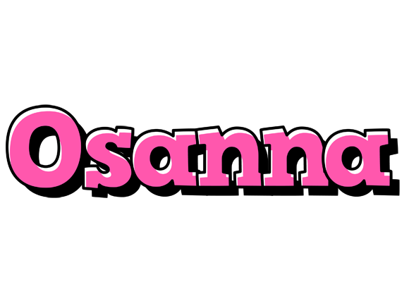 Osanna girlish logo