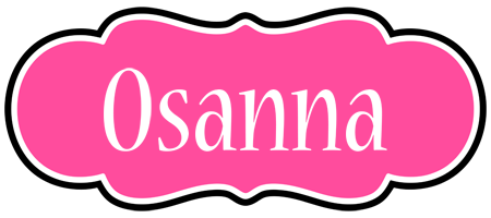 Osanna invitation logo