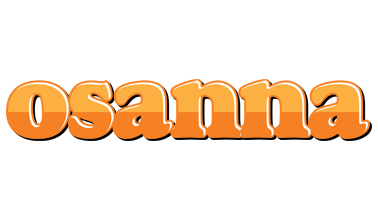 Osanna orange logo