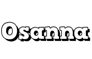 Osanna snowing logo