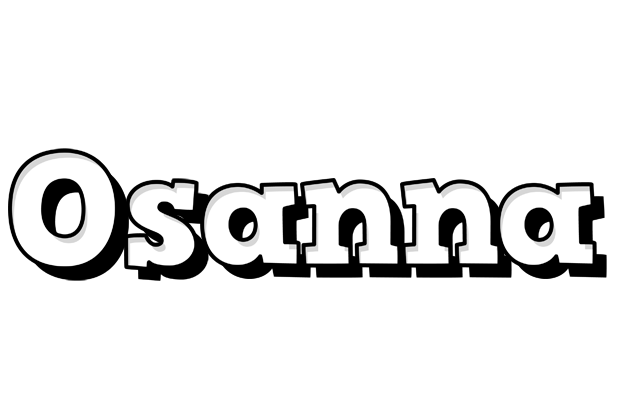 Osanna snowing logo