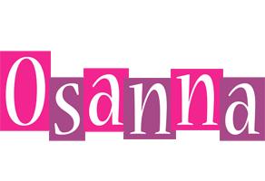 Osanna whine logo