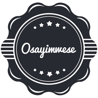 Osayimwese badge logo