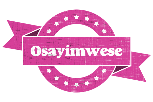 Osayimwese beauty logo