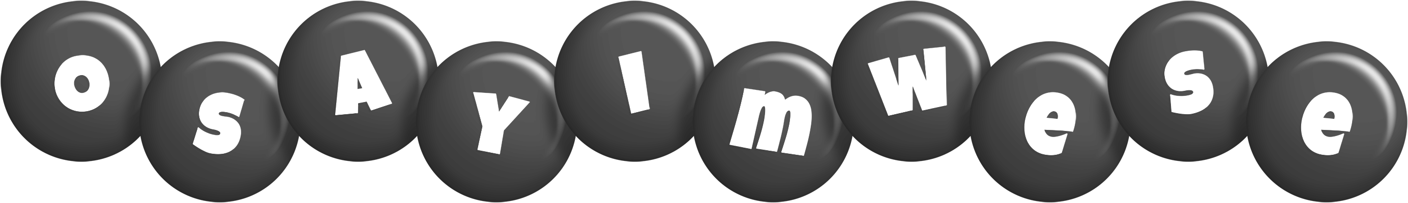 Osayimwese candy-black logo