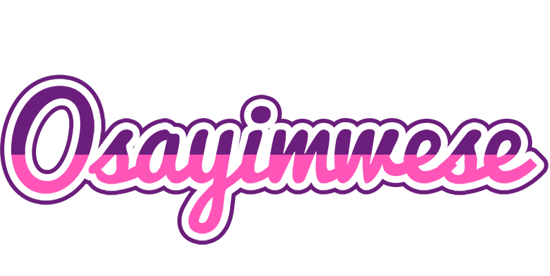 Osayimwese cheerful logo