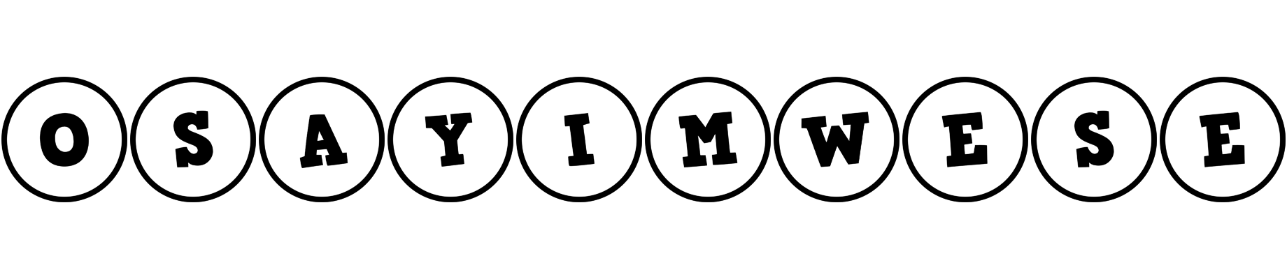 Osayimwese handy logo