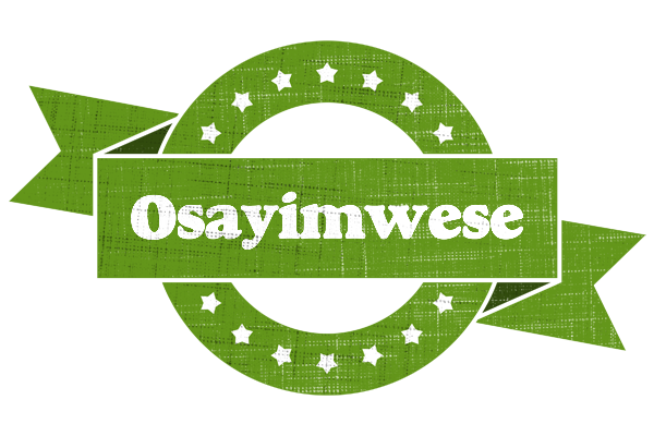 Osayimwese natural logo