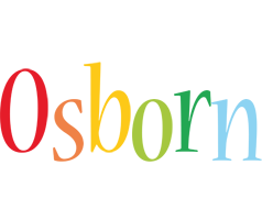 Osborn birthday logo