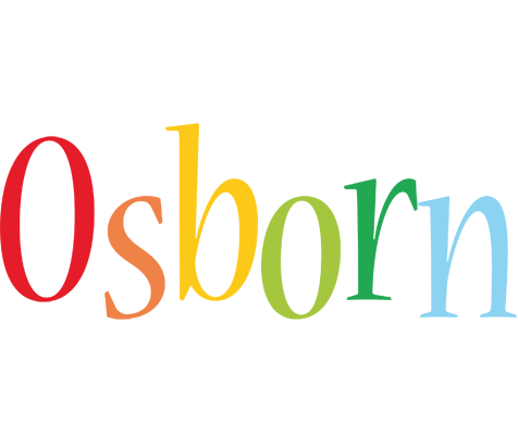Osborn birthday logo