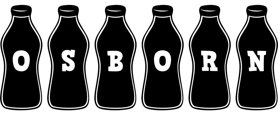Osborn bottle logo
