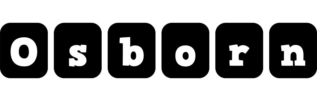 Osborn box logo
