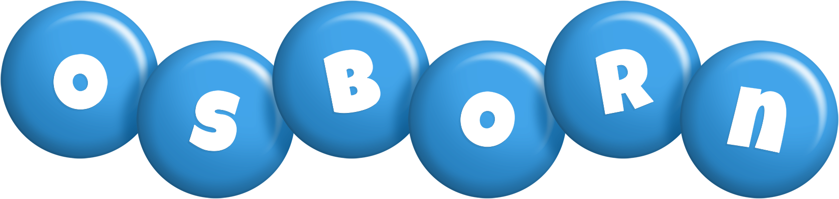 Osborn candy-blue logo