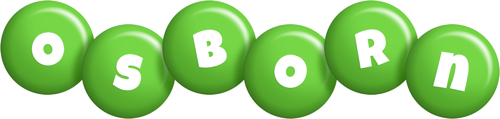 Osborn candy-green logo