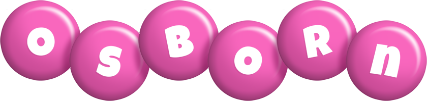 Osborn candy-pink logo