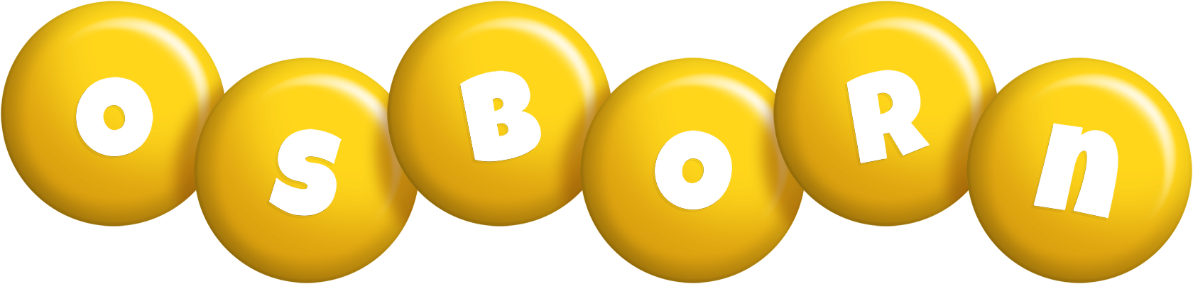 Osborn candy-yellow logo