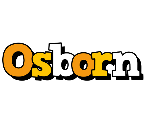 Osborn cartoon logo
