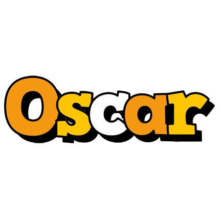 Oscar cartoon logo