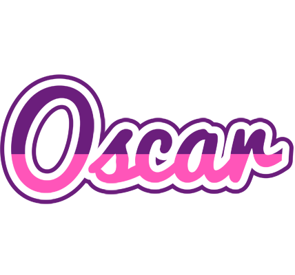 Oscar cheerful logo