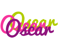 Oscar flowers logo