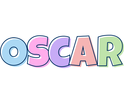 Oscar pastel logo