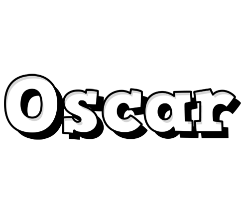 Oscar snowing logo