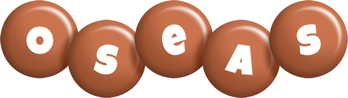 Oseas candy-brown logo