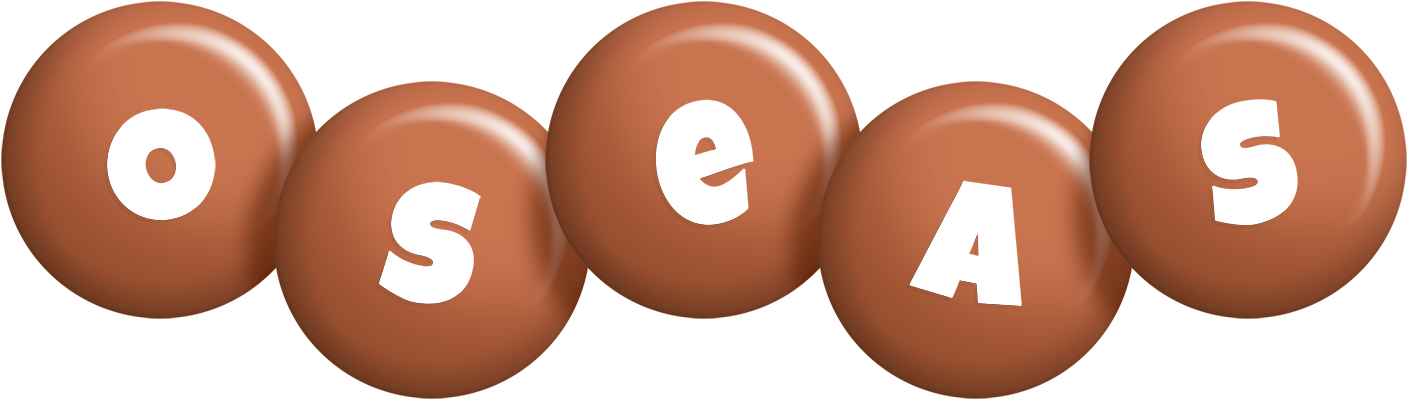 Oseas candy-brown logo