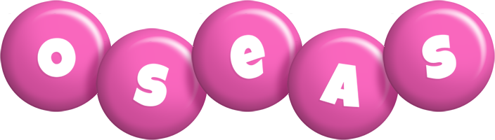 Oseas candy-pink logo