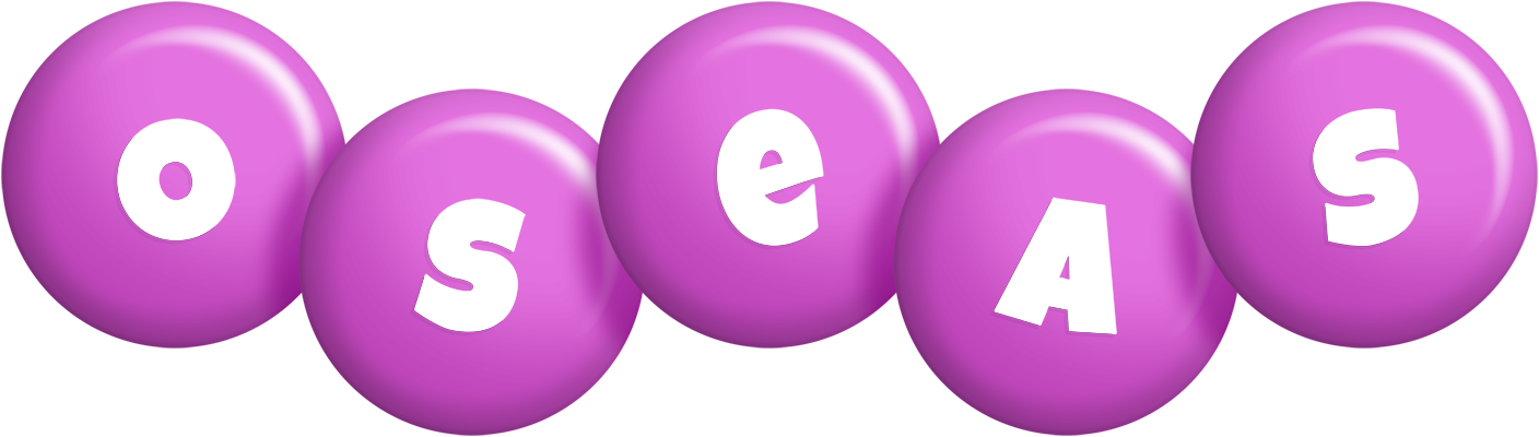 Oseas candy-purple logo