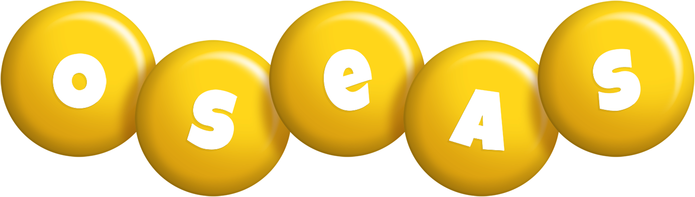 Oseas candy-yellow logo