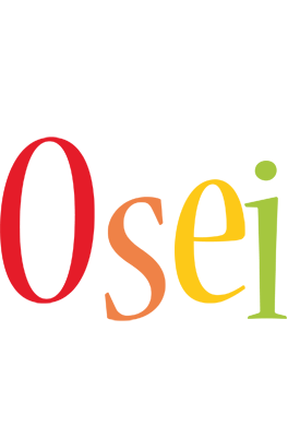 Osei birthday logo