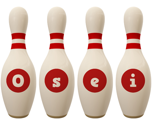 Osei bowling-pin logo