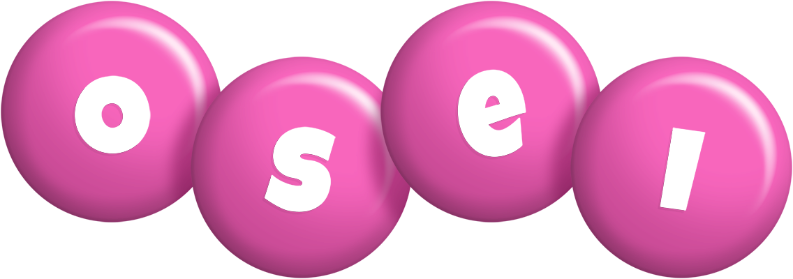 Osei candy-pink logo
